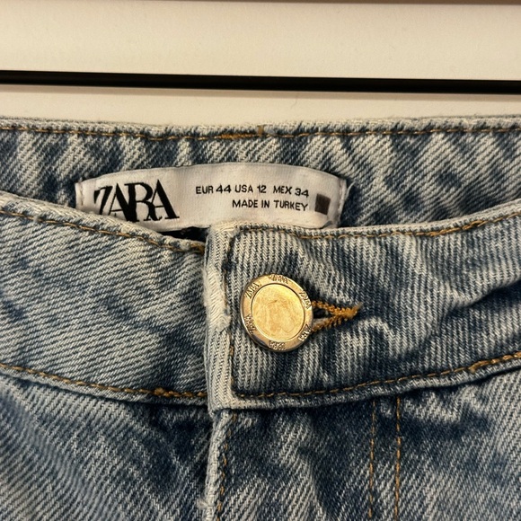 Zara Women's Denim Blue Jeans - Picture 1 of 9